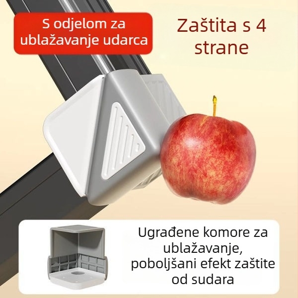 Zaštitnik kutnog prozora od aluminijske legure, pravokutni kut, nije uvoz, Marka Drugo, Pakiranje Drugo