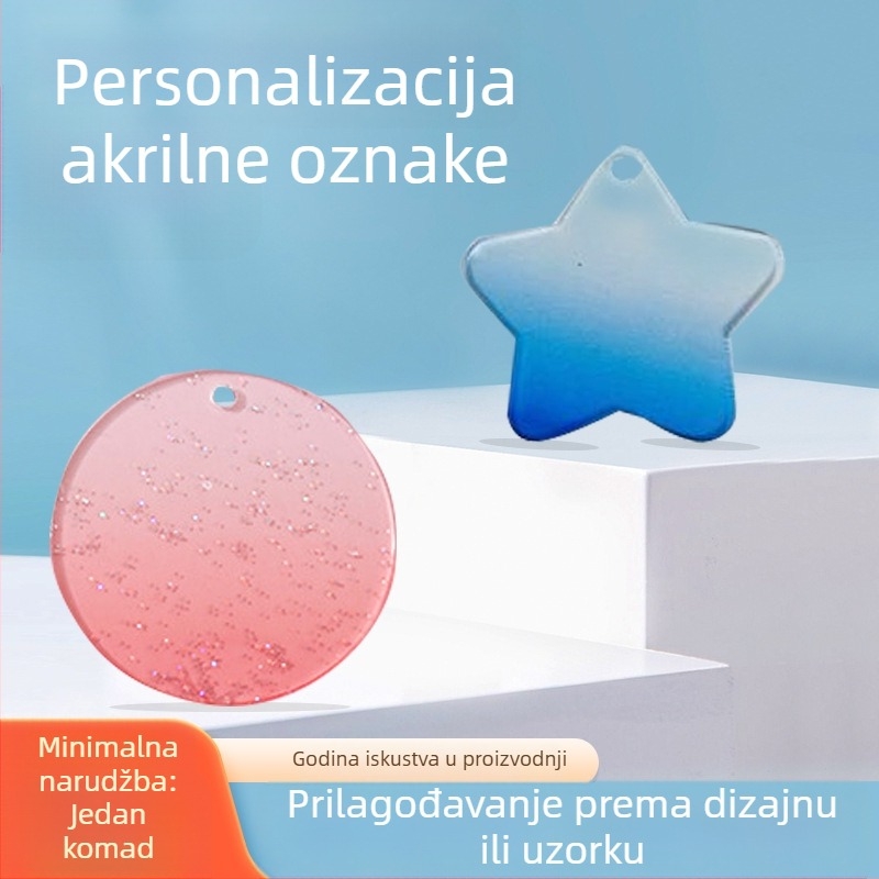 Akril kutija za pohranu, model 001, otporna na prašinu, moderan minimalistički stil, tisk logotipa dostupan