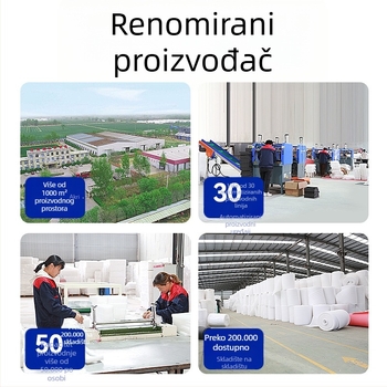 EPE bisernom pamuk ploča za voće i povrće — unutarnja zaštita kutova, materijal: EPE Pearl Cotton, gustoća 17, debljina po izboru