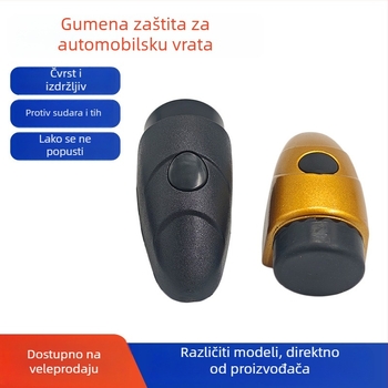 Blok protiv sudara za vrata i prozore, kapkovitog oblika, plastična konstrukcija, elektroplatirani završetak