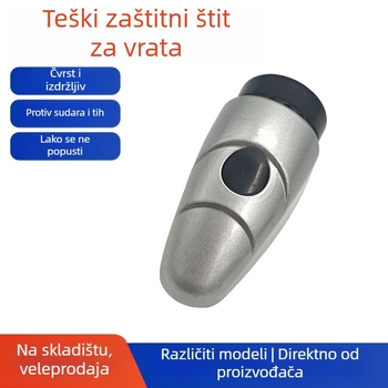 Blok protiv sudara za vrata i prozore, kapkovitog oblika, plastična konstrukcija, elektroplatirani završetak
