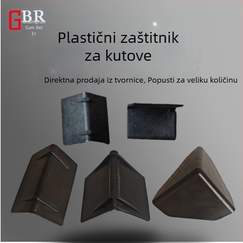 Plastični zaštitni kutovi za kartonske kutije, L-oblike ojačanje, zaštita rubova, zaštita od udara tijekom prijevoza
