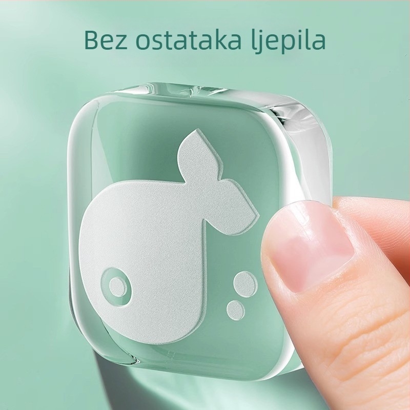 Silikonska zaštitna podložka za ručku hladnjaka, bez bušenja, tlmič udara i tiha zidna naljepnica