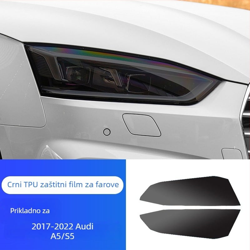 TPU film za svjetla za Aodi A3/A4 S3/4 – automatsko popravak, otporno na ogrebotine i habanje
