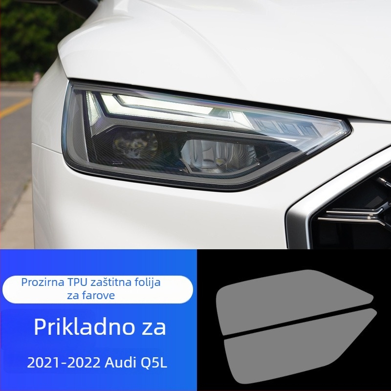 TPU film za svjetla za Aodi A3/A4 S3/4 – automatsko popravak, otporno na ogrebotine i habanje
