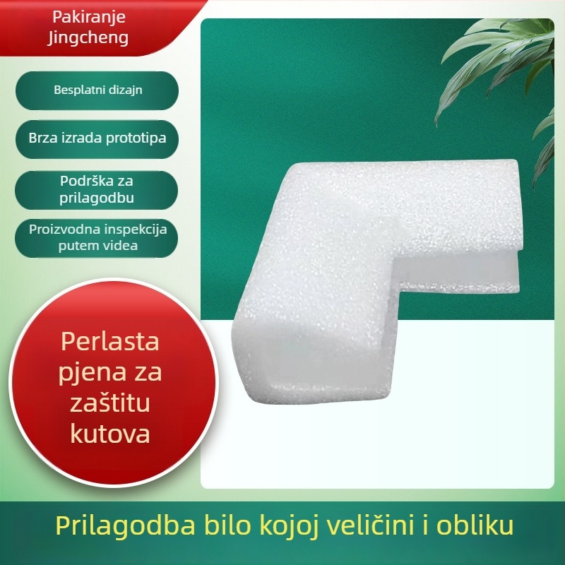 U‑obliki zaštitnik ugla namještaja – od EPE Pearl Cotton, za okvire i vrata, Sincere Packaging