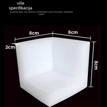 Bangzhan EPE Pearl Cotton trostrani zaštitnik kutova namještaja, materijal: EPE Pearl Cotton
