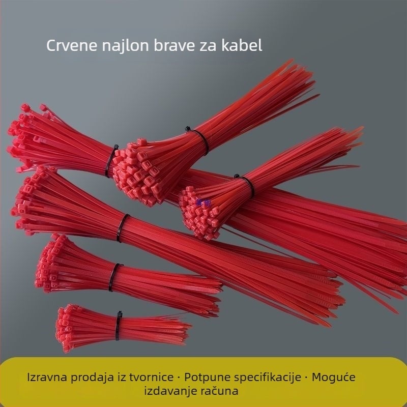 Najlonske samouzatezne kabelske vezice za svadbe, plastične vezice za kabel, kopče za učvršćivanje - Materijal: Najlon; Marka: Liberal arts; Debljina: Druga; Širina: Druga; Primjena: Druga