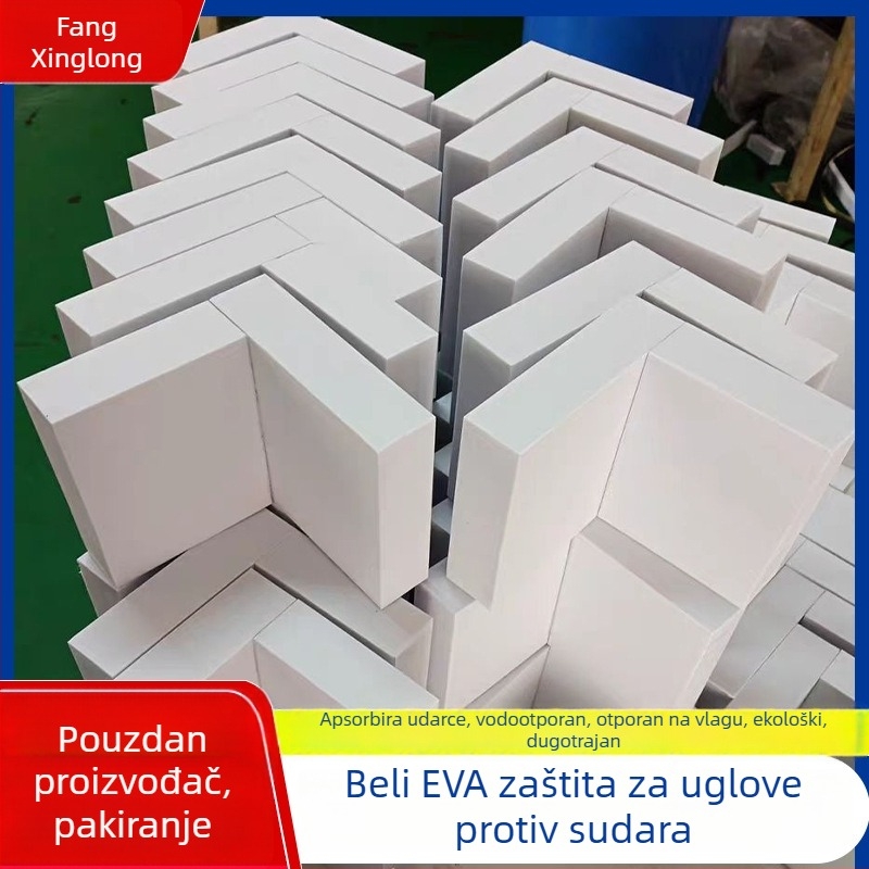 EVA pjena kutni zaštitnik za namještaj, 38° nagib, zaštita rubova od udara i šokova, Podrijetlo: Dongguan, Marka na narudžbu