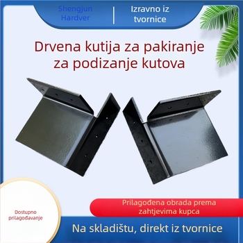 Zaštitni kut za drvenu kutiju, dizalo od željeza, nije uvezeno