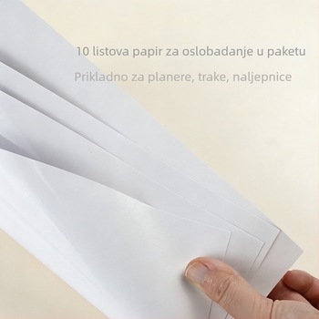 Zamjenska jezgra za mapu s PVC unutarnjim listovima, 6 rupa, 25 listova, model 1029