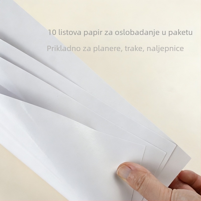 Zamjenska jezgra za mapu s PVC unutarnjim listovima, 6 rupa, 25 listova, model 1029