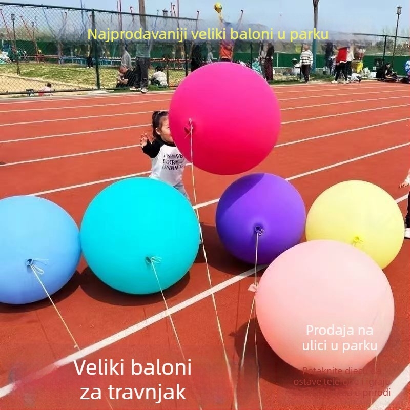 Ekstra veliki balon od Oxford tkanine, kružnog oblika, otporan na eksplozije, za dječji park, bez logotipa, bez IP odobrenja