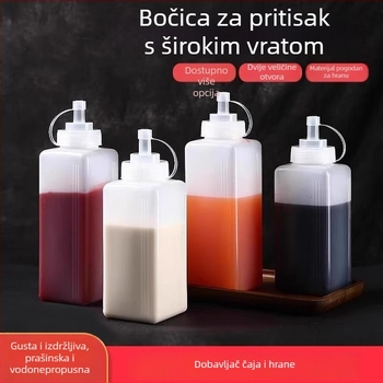 Hangge plastična boca za umake za tekuće začine, moderan minimalistički dizajn, premium kvaliteta