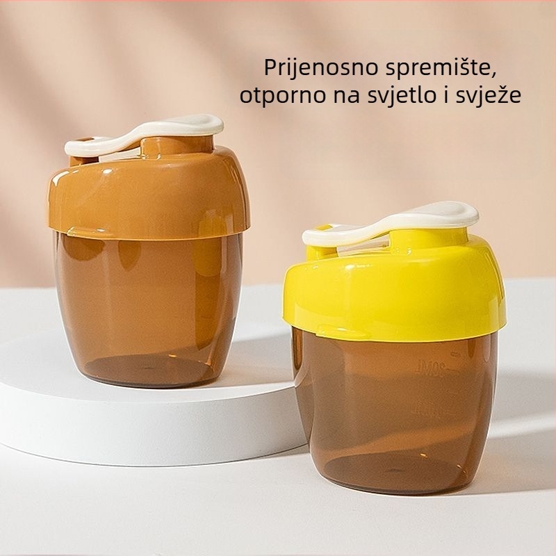 Golden Boy Baby prenosna kutija za mlijeko u prahu za putovanja — jednokratna porcija, hermetički zatvarajući spremnik, prehrambene kvalitete, za novorođenčad do 2 godine