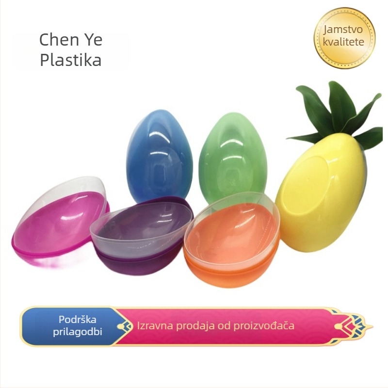 Jajolika kutija za slatkiše za Uskrs, plastična, injekcijsko oblikovana, dizajn dinosaura jajeta