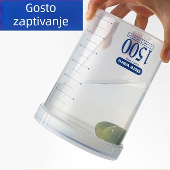 Spremnik za mlijeko u prahu, okrugli jednoslojni spremnik za čuvanje svježine, kapacitet ispod 300 ml