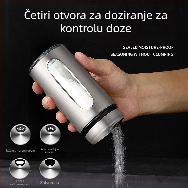 Staklena posuda za začine za suhe začine, otisak logotipa, Southern Maple Love, premium kvaliteta, lansirano 2024