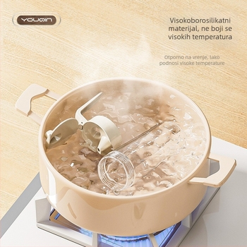 Chef Joon staklena posuda za ulje - otporna na curenje, kuhinjska boca, moderan dizajn, 2024