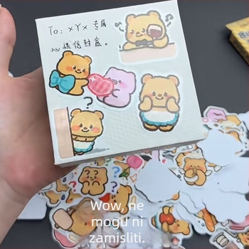 DIY Emocionalna kutija za poklon – Kraft papir, kovert s prozorom, spremna za darivanje, za Kineski Dan zaljubljenih