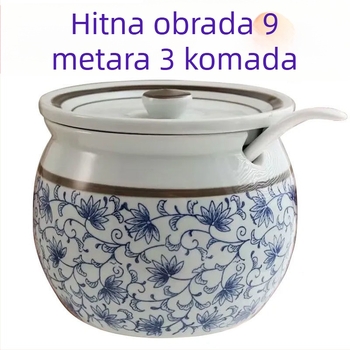 Keramična posuda za začine u kuhinji – suhi začini, premium kvaliteta, nacionalni stil