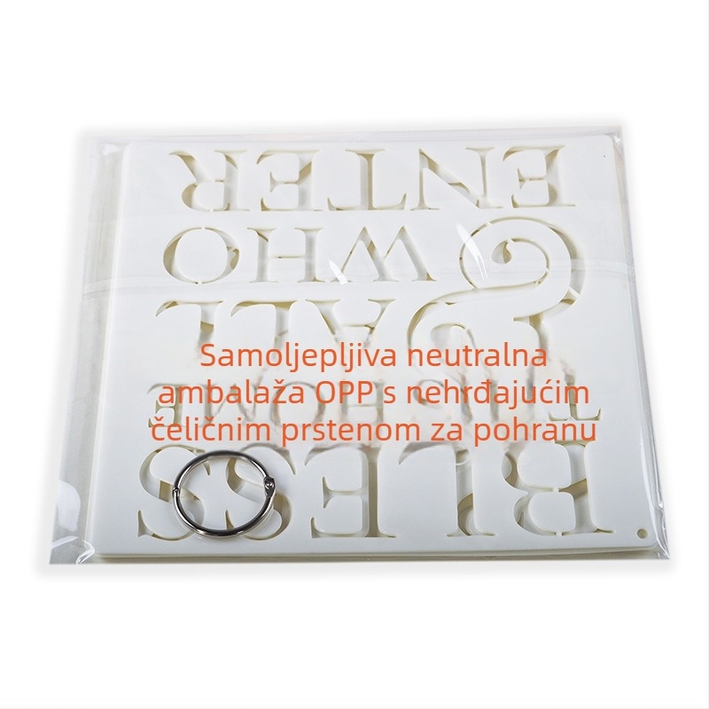 Šablona za crtanje tropske šume: prorezani listovi i cvijeće; Materijal PET; Značka: Druga; Licencirani privatni etiketa: Da; IP ovlaštenje: Ne; Uvoz: Ne