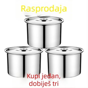 Nerđajući čelik zatvoreni spremnik za tekuće začine, mogućnost tiskanja logotipa