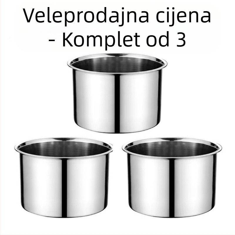 Nerđajući čelik zatvoreni spremnik za tekuće začine, mogućnost tiskanja logotipa