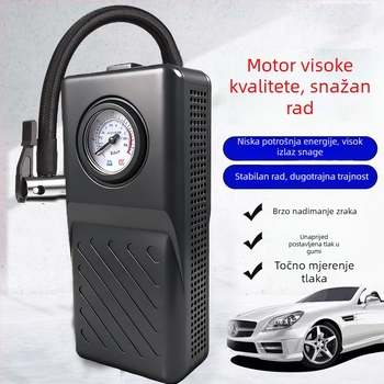 Dvostrukcilindrična bežična pumpa za automobil, 12V, ispod 80W, 50 L/min, litijeva baterija