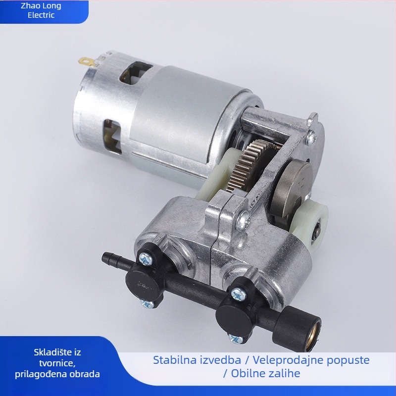 Prijenosna automobilna pumpa s jednim cilindrom i mjeračem tlaka u gumama, 100W, 220V, 35 L/min