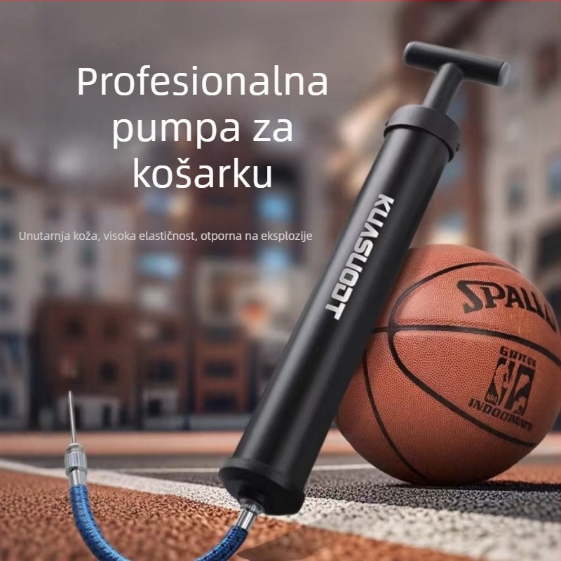 Jiayu ručna pumpa za sportske lopte i naduhivanje igračaka; pogodna za košarku, nogomet i odbojku; uključuje iglu za naduhavanje; prijenosna, univerzalna; težina 100 g