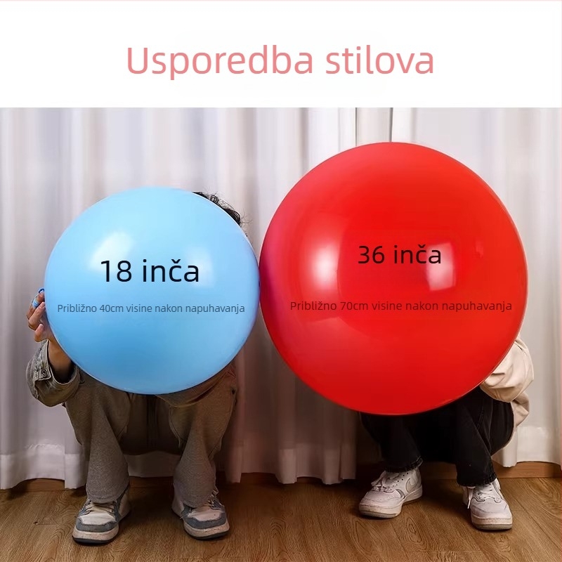 Pengyi latex balon za vanjsku dekoraciju, bez ispisa, standardne specifikacije, pogodan za rođendane i vjenčanja