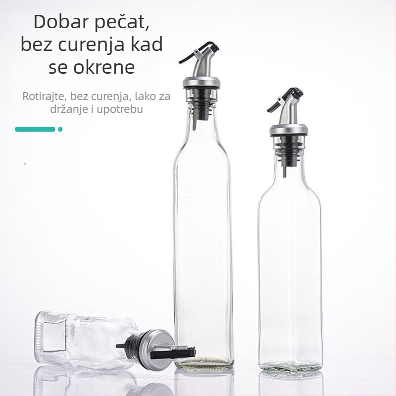 Fuyu staklena posuda za ulje u kuhinji — posuda za ulje s izljevom, lansirano ljeto 2017