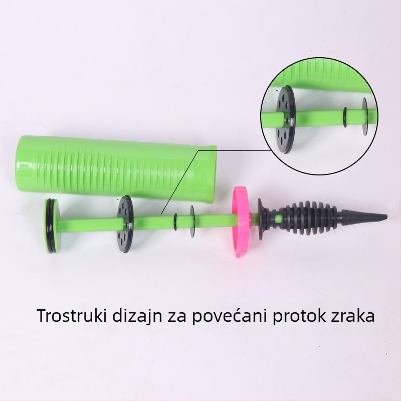YWLJ pumpa za balone, plastika, tip balona: pumpa, oblik pumpa, pogodno za Valentinovo i Tanabata