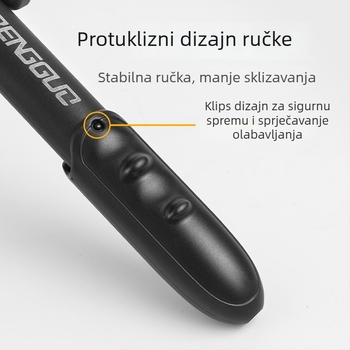 Ručna pumpa za bicikl, plastično tijelo, 0,114 kg, za bicikle