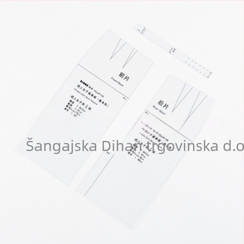 DIHAN 1:3 Ženska sheath haljina prototip šablona u stilu japanske kulture; prozirni plast