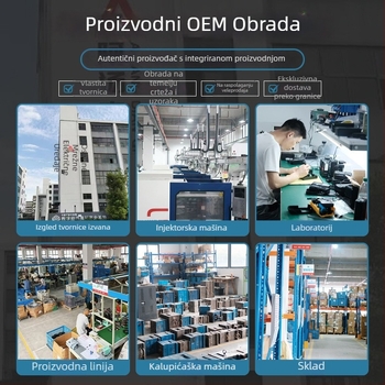 Automobilski početni uređaj s ugrađenim kompresorom za zrak i bankom napajanja, jednocilindrična pumpa, 12V, 10A, 80W, litijska baterija, protok zraka 25 L/min