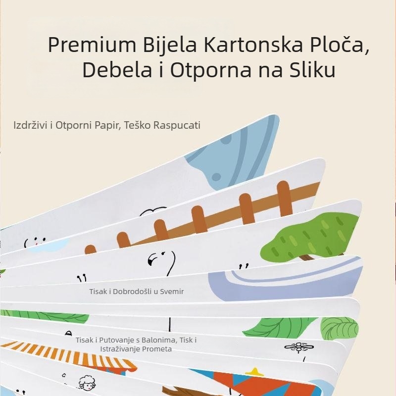 Chengyu Prijenosni set za crtanje prstima s alatima za otiske prstiju, akvarelne boje, kapacitet 100, paket za crtanje prstima, za akvarelno slikanje