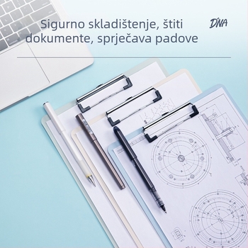 Plastični klip za ploču, snažan klip i klips za ploču, model 72641, materijal PP, stražnja širina 225 mm, debljina ploče 1 mm