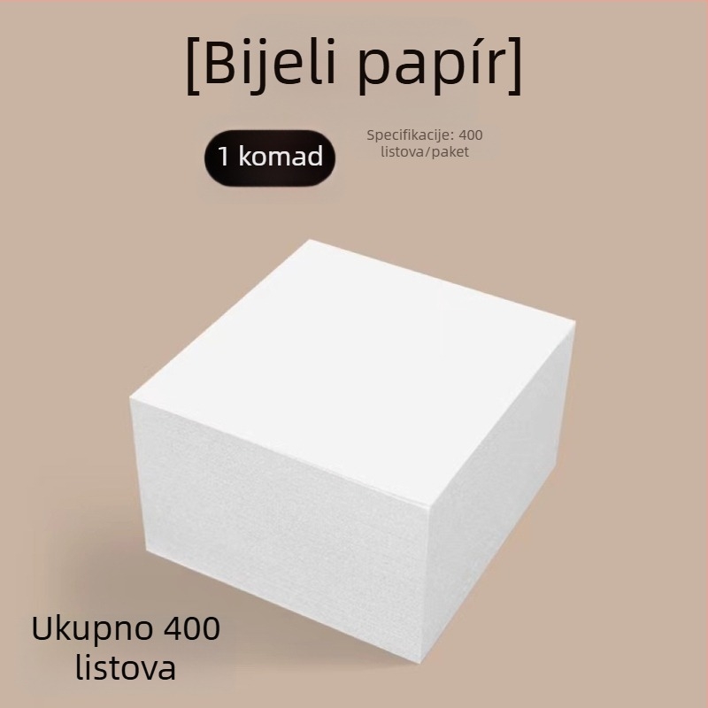 Kvadratne ljepljive bilješke, 400 listova
