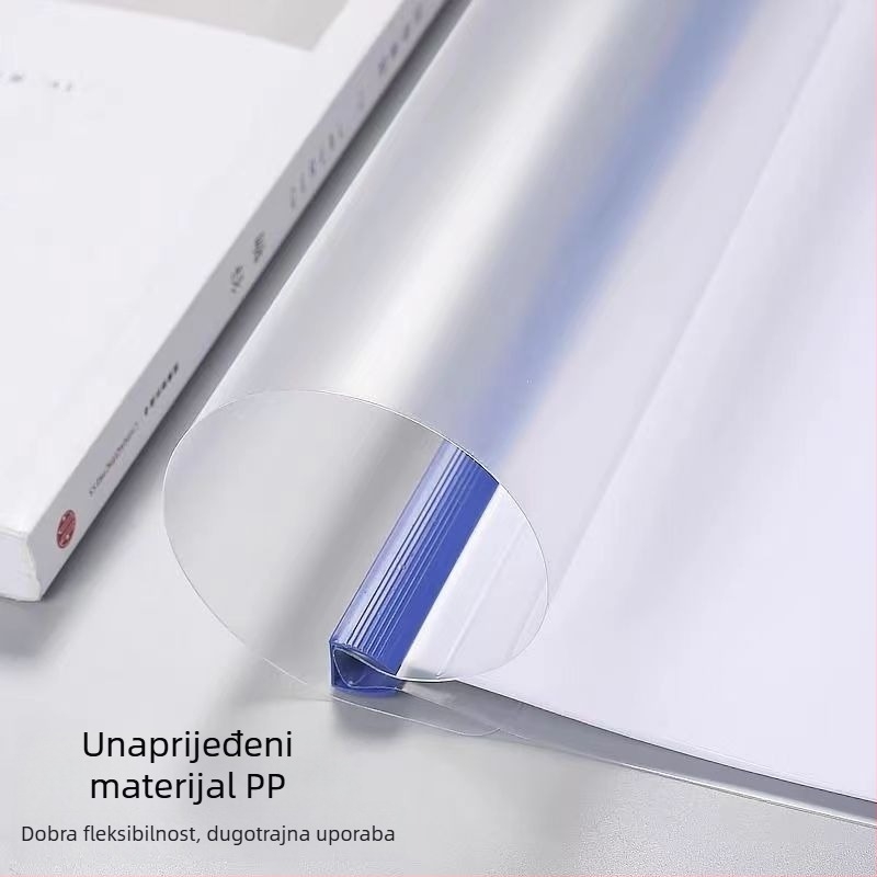 Yipai Q314 Držač za dokumente s klamerom, plastičan, 265×185 mm, format B5, širina stražnjeg dijela 10 mm