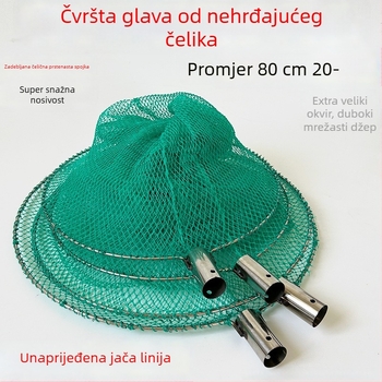 Najlon mreža za ribolov, dubina 60 cm i nosivost 20 kg