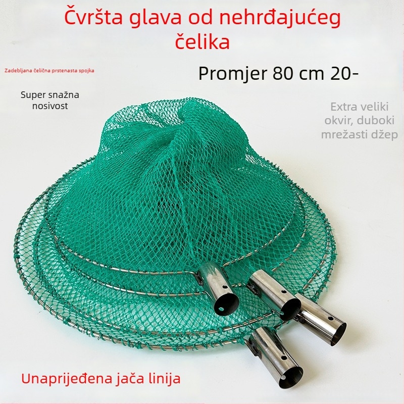 Najlon mreža za ribolov, dubina 60 cm i nosivost 20 kg