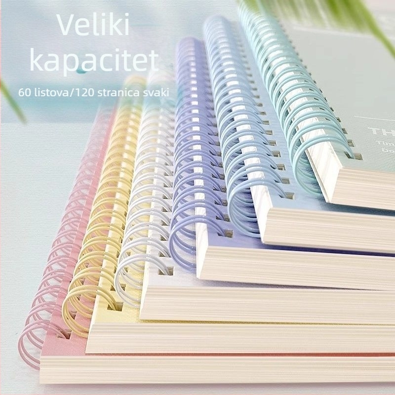 Bilježnica s listovima na kopči • izuzetno debela • materijal korice: drugi • materijal teksta: Dowling paper • težina papira sadržaja: g • stil bilježnice: kreativan