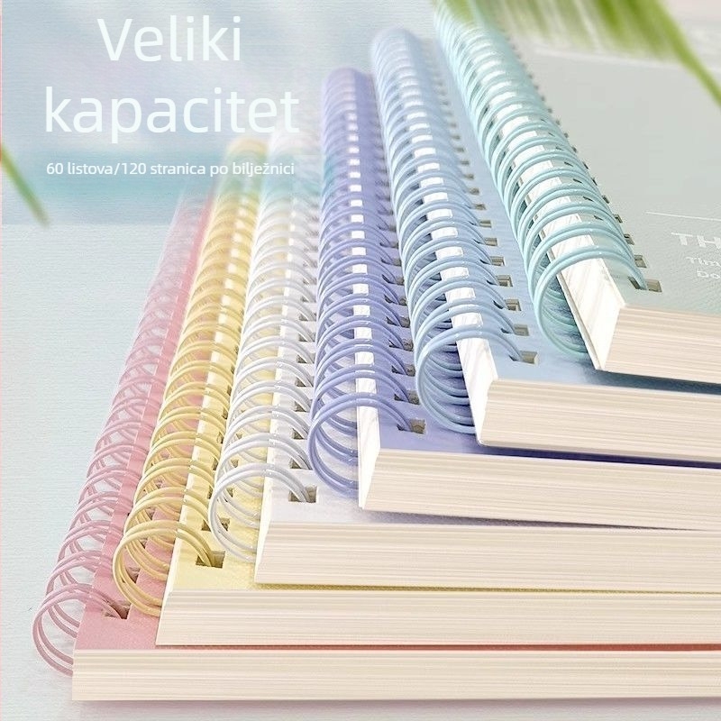 Bilježnica s listovima na kopči • izuzetno debela • materijal korice: drugi • materijal teksta: Dowling paper • težina papira sadržaja: g • stil bilježnice: kreativan