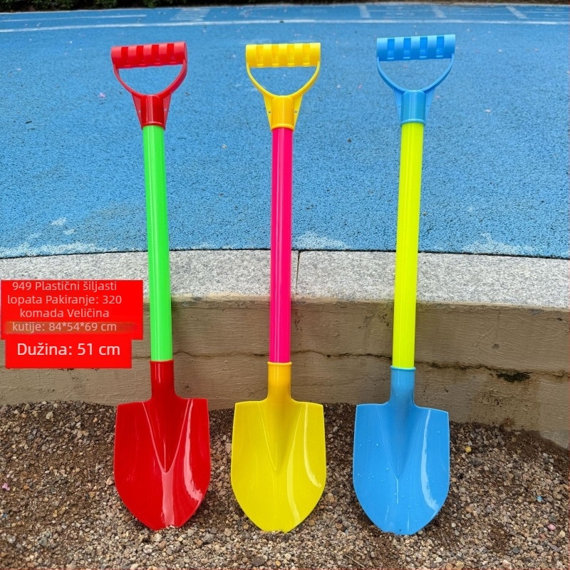 Komplet za plažu za djecu: alati za kopanje u pijesku i vodene igre, plastika, mrežasta torba, uzrast 7–14 godina, 3C certificirano