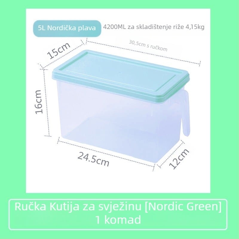 Libo Kutija za pohranu u hladnjaku za povrće i voće – plastika, prenosno, očuvanje svježine