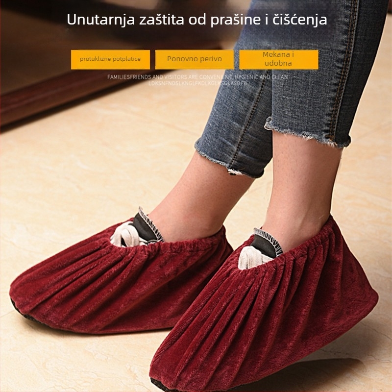 Navlaka za cipele s protukliznim, otpornost́u na habanje i svojstvima protiv prljavštine; prilagođeni logotip; paket od 300 kom.