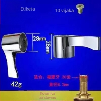 Mala ručica za kutni ventil slavine — ABS plast, Wei Siyu marka, obrada po narudžbi dostupna, stil Novi kineski stil