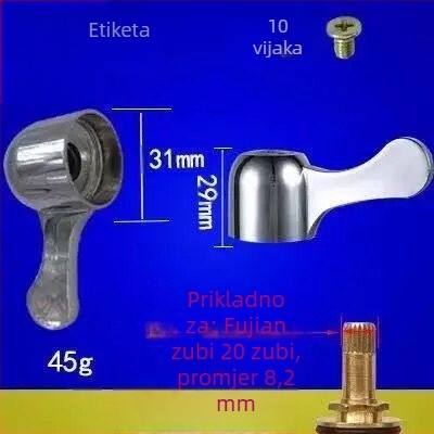 Mala ručica za kutni ventil slavine — ABS plast, Wei Siyu marka, obrada po narudžbi dostupna, stil Novi kineski stil